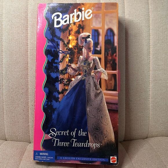 Vintage Mattel 1999 Barbie Secret of the Three Teardrops Grolier Exclusive - Picture 7 of 7